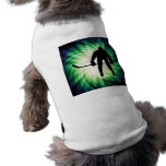 Cool Hockey Player Dog Tee