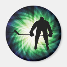 Cool Hockey Player Magnets