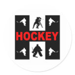 Cool hockey sticker