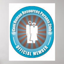 Cool Human Resources Persons Club Print