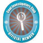 Cool Investigators Club Acrylic Cut Out