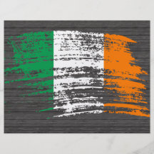 Cool Irish flag design Full Color Flyer