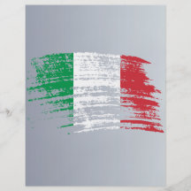 Cool Italian flag design Full Color Flyer