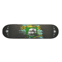 Cool Ivorian flag design Skate Board Deck