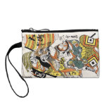 Cool japanese vintage ukiyo-e warrior kabuki actor coin purse