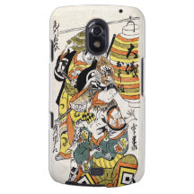 Cool japanese vintage ukiyo-e warrior kabuki actor samsung galaxy nexus case