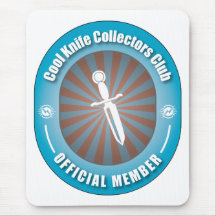 Cool Knife Collectors Club Mouse Mats