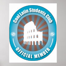 Cool Latin Students Club Poster