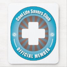 Cool Life Savers Club Mouse Mat