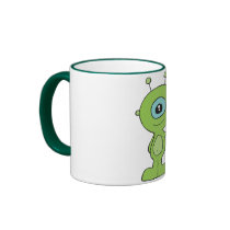 Cool Little Alien Coffee Mug