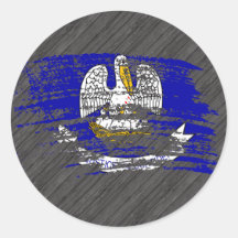 Cool Louisianan flag design Sticker