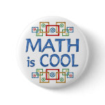 Cool Math Pinback Button