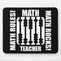 cool math teacher mouse pad