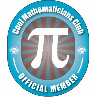 Cool Mathematicians Club Photo Cut Out by busybees
