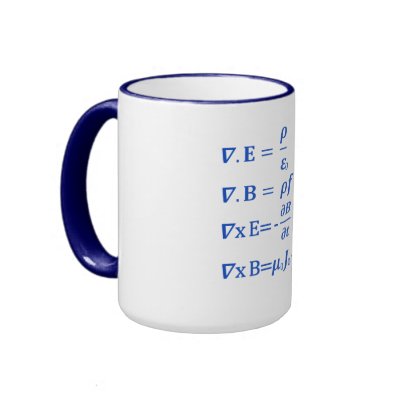 cool maxwell equation mug by nadil2