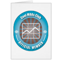 Cool MBAs Club Greeting Cards