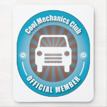 Cool Mechanics Club Mouse Mat
