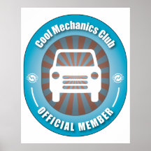 Cool Mechanics Club Posters