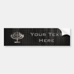 Cool Menorah Bumper Stickers