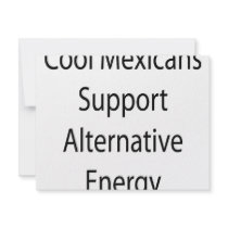 Cool Mexicans Support Alternative Energy Custom Invites