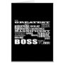 Cool Modern Fun Bosses : Greatest Boss Card