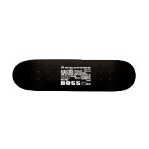 Cool Modern Fun Bosses : Greatest Boss Skate Deck