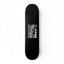 Cool Modern Fun Bosses : Greatest Boss Custom Skateboard