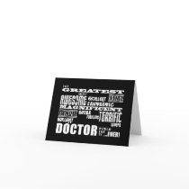 Cool Modern Fun Doctors Greatest Doctor World Ever Cards