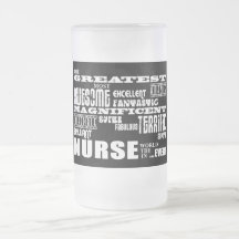 Cool Modern Fun Nurses : Greatest Nurse World Ever Coffee Mug