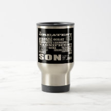 Cool Modern Fun Sons : Greatest Son Mug