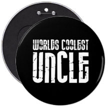 Cool Modern Urban Uncles : Worlds Coolest Uncle Pinback Button
