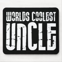 Cool Modern Urban Uncles : Worlds Coolest Uncle Mouse Pad