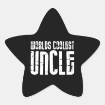 Cool Modern Urban Uncles : Worlds Coolest Uncle Sticker