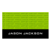 Cool Monogram Business Cards
