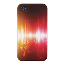 Cool music Notes Iphone Cover iPhone 4 Cases
