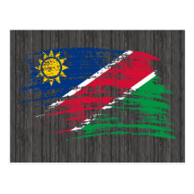 Cool Namibian flag design Postcard