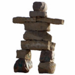 Cool Native American Inukshuk 2 Sculpted Gift Acrylic Cut Outs