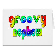 Cool Nephews Birthdays Christmas Groovy Nephew Card