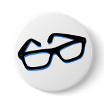 Cool Nerd Glasses in Black & White