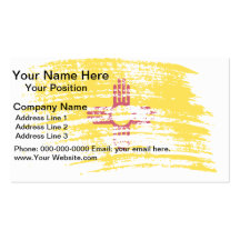 Cool New Mexican flag design Business Cards