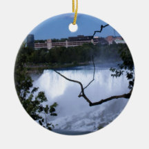 Cool Niagara Falls Christmas Ornament