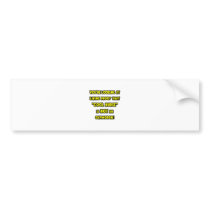 Cool Nurse Is NOT an Oxymoron bumper stickers