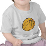 Cool Orange Basketball Cartoon Shirts