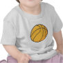 Cool Orange Basketball Cartoon Shirts