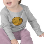 Cool Orange Basketball Cartoon Tshirts