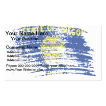Cool Oreganian flag design Business Cards