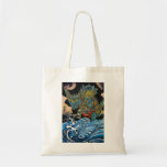 Cool oriental japanese Ancient Legendary Dragon Canvas Bags