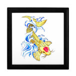 Cool Oriental Japanese Lucky Gold Koi Fish Carp Gift Boxes