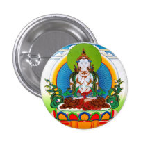 Cool oriental tibetan thangka Buddha Locani Buttons