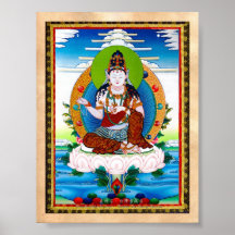 Cool oriental tibetan thangka Mahacakravajra Posters